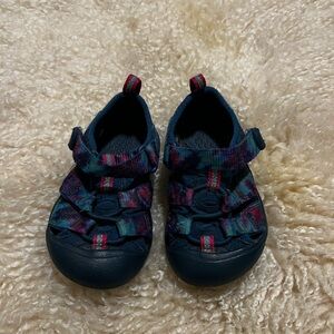 Keen Kids Blue and Pink Strap Sandals
